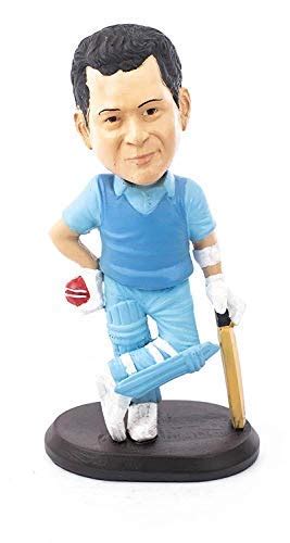 QUIRKMALL Sachin Tendulkar Car Decoration Bobblehead Action Figure ...