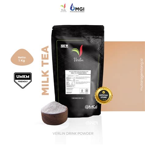 VERLIN Drink Powder Milk Tea - Bubuk Minuman Verlin