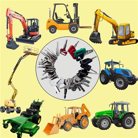 Buy WAH LIN PARTS 39 Heavy Construction Equipment Keys Fits CAT, Case ...