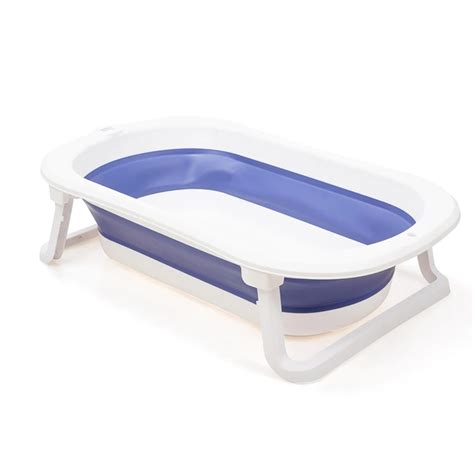 happy bear foldable infant bath tub – 0–3 years, anti-slip