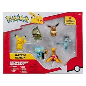 Buy Pokémon PKW3614 Battle Figure Multipack - Pack of 6 with Pikachu ...