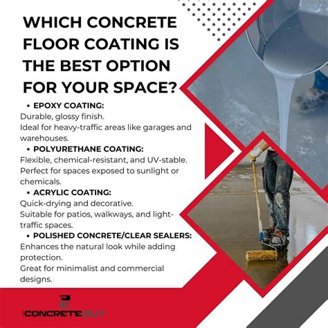 Concrete Floor Coating Options: What Are Your Choices?