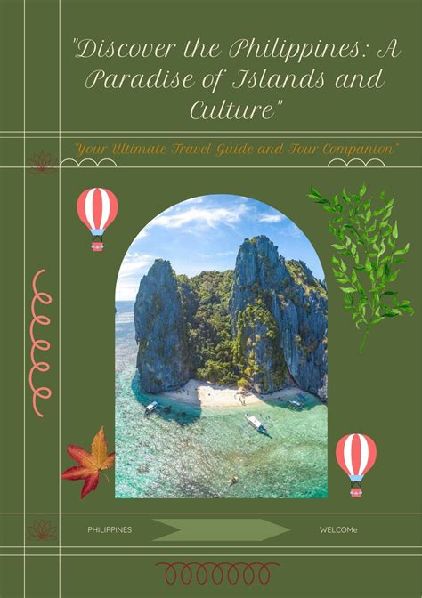 Exle Of Travel Brochure In Philippines - Infoupdate.org