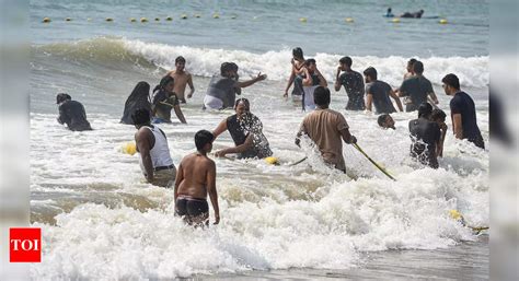 Rushikonda: Blue Flag Team Visits Rushikonda Beach | Visakhapatnam News ...