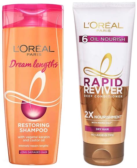 Buy L'Oreal Paris Rapid Reviver 6 Oil Nourish Deep Conditioner, 180ml ...