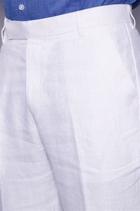 Buy Wintage Men's Pure Linen White Suit online