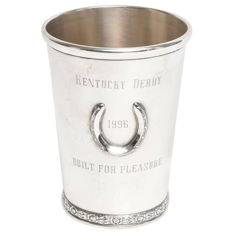Official Kentucky Derby Sterling Silver Mint Julep Cup 1996 Built for ...