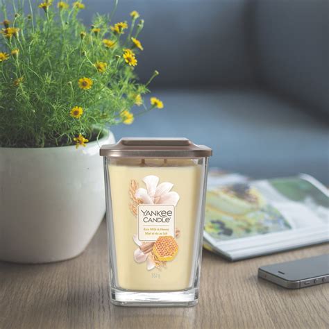 Buy Yankee Candle Elevation Large Jar Scented Candle - Rice Milk and ...