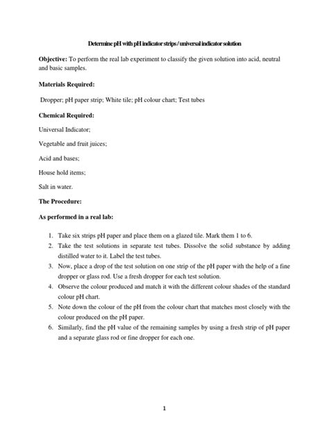 Image result for Ph Test Using Universal Indicator