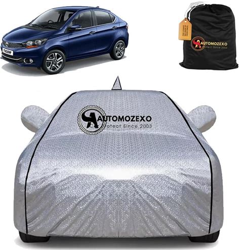 Automezexo Waterproof Car Cover Tata TIGOR(with Mirror and Antena ...