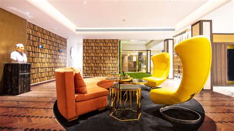 Ludhiana Office: Vibrant hues and gold accents dominate the interiors ...