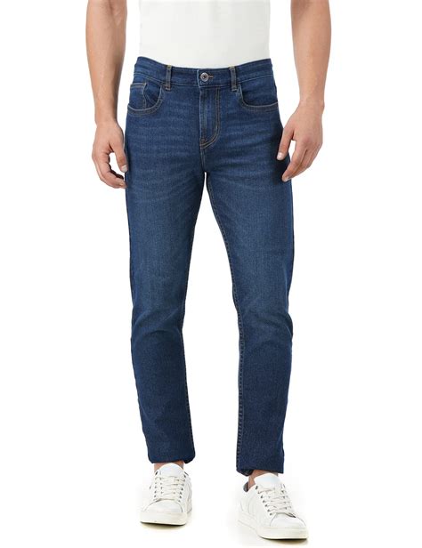 Buy INKD Men's Regular Fit Jeans - Mid-Rise | Cotton Blend ...