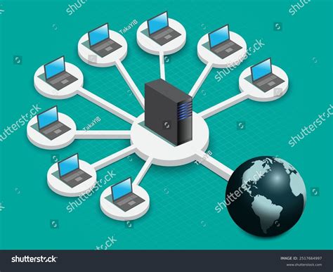 Image result for Wide Area Network Vector