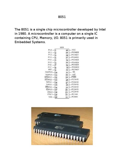 8051 Microcontroller Tutorial 的图像结果