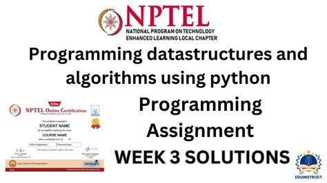 Image result for NPTEL Python Programming