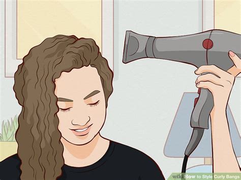 Curled Bangs Tutorial 的图像结果