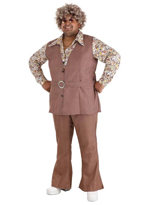 Plus Size Men's 70's Vest Costume