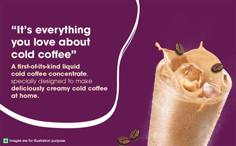 Tata Coffee Cold Coffee, Liquid Concentrate, Choco Mocha, Deliciously ...