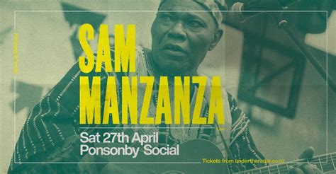 Sam Manzanza Live , 152 Ponsonby Rd, Auckland, New Zealand 1011, 27 ...