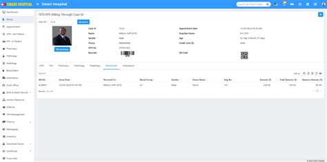 OPD/IPD Billing Through Case ID - Smart Hospital : Hospital Management ...