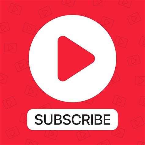 Subscribe red background | Free Vector