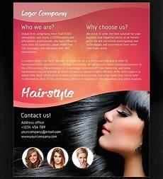 Hair Style Flyers by 25 Hair Salon Flyer Templates Free Premium Hair Style Flyers