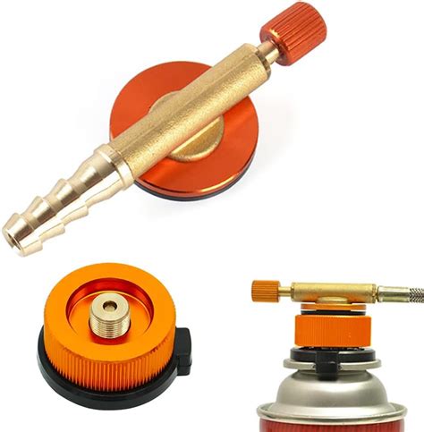 KEVZHUKWV 2 Piece Set Valve Caps Camping Gas Refill Adapter India | Ubuy