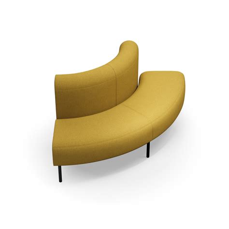 MetaData.Title Modular sofa VARIETY 90 degree convex | BIMobject