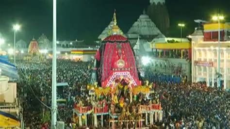 Millions witness rare Rath Yatra of Lord Jagannath in Puri