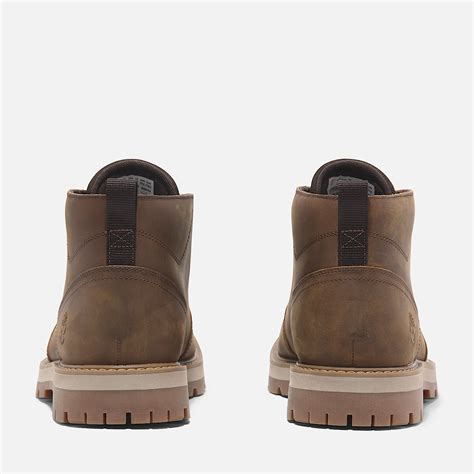 Britton Road Mid Waterproof Chukka Boot for Men in Brown