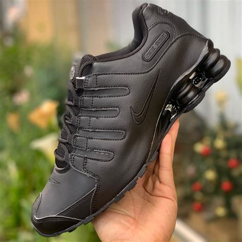 Nike Shox NZ Avenue Triple Black | First Copy Shoes