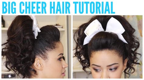 Cali Cheer Hair Tutorial 的图像结果