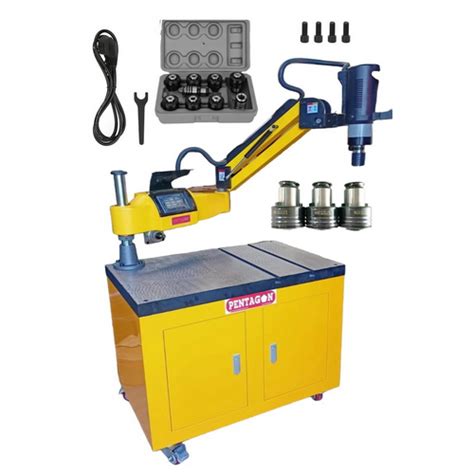 Pentagon Flexi arm Type Servo Electrical Tapping Machine Size M6 to M30 ...