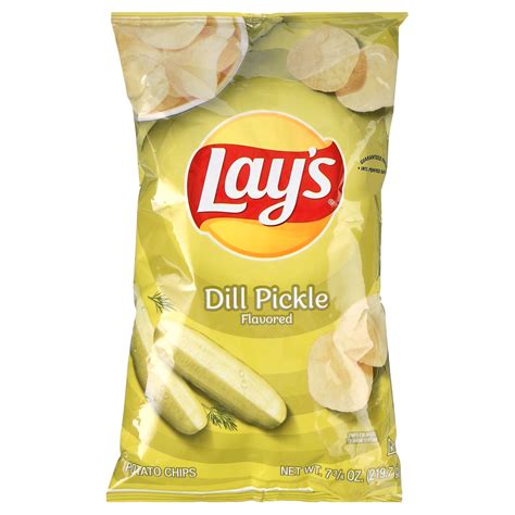 Lay's Dill Pickle Potato Snack Chips,(1PACK) - Walmart.com