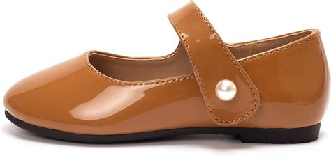 Buy FUNKYMONKEY Toddler/Little Girl Mary Jane Dress Shoes Casual Slip ...