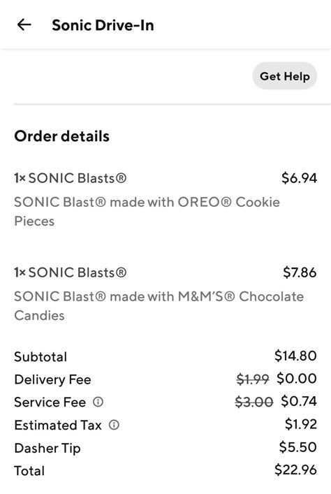 They left my sonic ice cream upside down... : r/doordash