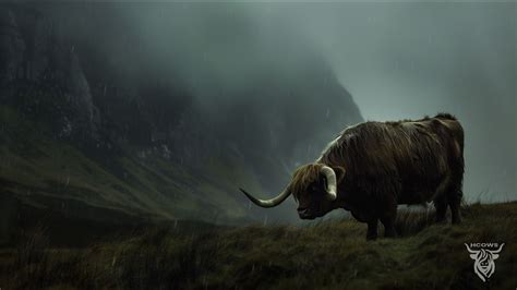 Highland Cow Wallpapers - Art For Your Screens | HCows