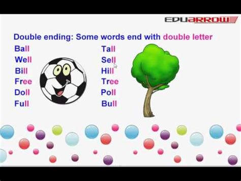 Double Letter Words| Learn double letter words - YouTube
