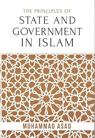 Buy Principles of State and Government in Islam Book Online at Low ...