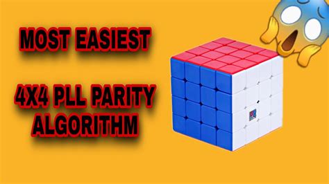 Image result for 4x4 Parity Algorithm Jperm