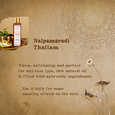 Nalpamaradi Thailam – Natural & Handmade Skin Care Products By Satwa ...