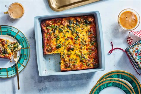 Christmas Breakfast Sausage Casserole Recipe | Lumbre.sg