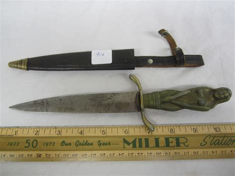 1950's German Knife Nude Maiden and Scabbard