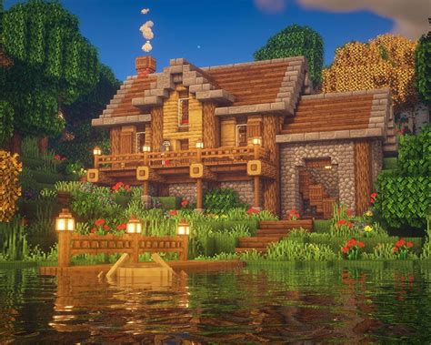 lake house minecraft