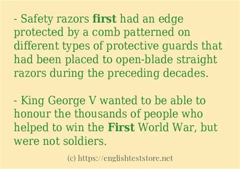 Image result for First Example