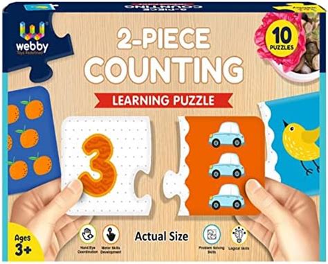 Buy Webby Counting Numbers 2 Pieces Learning Pack Jigsaw Puzzle ...