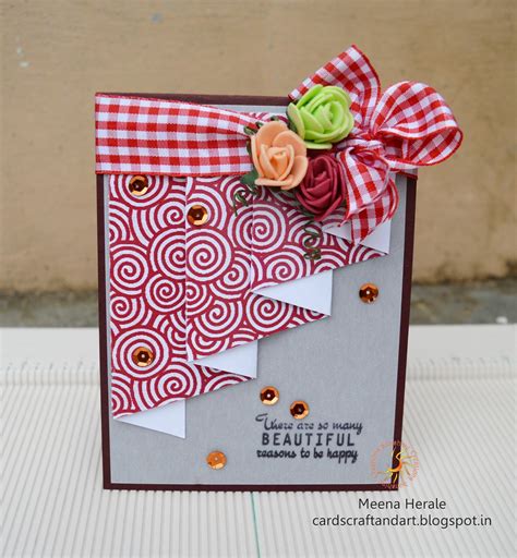 Image result for Curtain Fold Card Tutorial