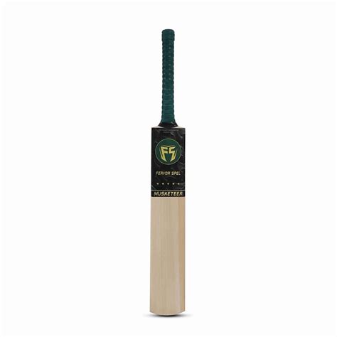 FERVOR SPEL® Musketeer English Willow Grade 1 Cricket Bat with Shock ...