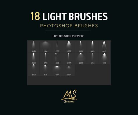 light Photoshop Brushes