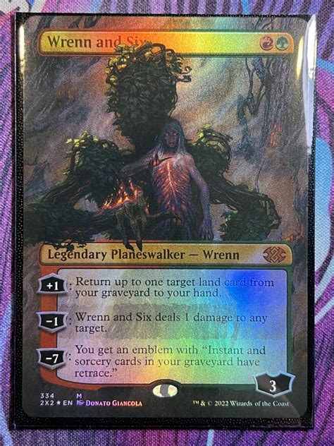 Wrenn and Six 2X2 Extended Art Foil – Bootleg Mage